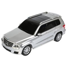 Легковой автомобиль Rastar Mercedes-Benz GLK (32100) 1:24 19 см серебристый