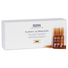 Isdin Isdinceutics Flavo-C Ultraglican Serum Antioxidante De Dia Сыворотка дневная для лица, шеи и области декольте, 2 мл (30 шт.)