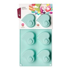 Форма для выпечки силиконовая Apollo LVR-01 (28.5х16.5 см) мятный