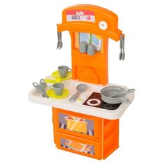 Кухня HTI Smart 1684081.00 оранжевый/белый
