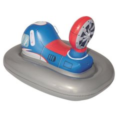 Игрушка-наездник Bestway Галактический крейсер 41115 BW серый/синий/красный