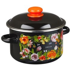 Кастрюля Appetite Dream 1MD181P 3 л, черный
