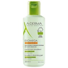 A-Derma Exomega Control Смягчающий очищающий гель 2 в 1 200 мл