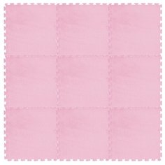 Коврик-пазл Meitoku мозаика из микрофибры 30x30 9 деталей
