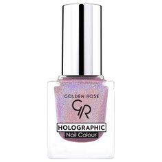 Лак Golden Rose Holographic Nail Colour, 10.5 мл, оттенок 03