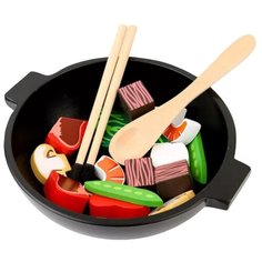Набор продуктов с посудой BeeZee Toys Японский ресторан разноцветный