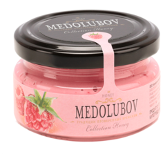 Крем-мед Medolubov с малиной