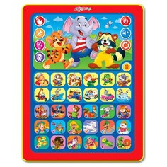 Планшет Азбукварик Угадайка красный/синий/желтый