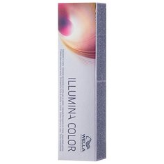 Wella Professionals Illumina Color стойкая крем-краска для волос, 60 мл, 8/05 светлый блонд натуральный махагоновый