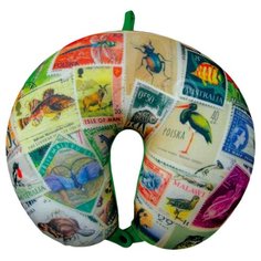 Подушка для шеи Штучки, к которым тянутся ручки Путешественник, марки