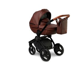 Универсальная коляска Verdi Futuro Premium (Soft Eco Leather) (3 в 1) brown sugar