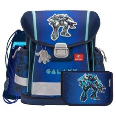 Belmil Ранец Classy Galaxy с наполнением (403-13/640/SET), синий/голубой