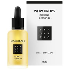 BEAUTIFIC масло-праймер под макияж Wow Drops Makeup Primer Oil 30 мл желтое