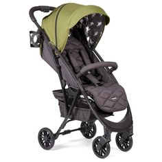 Прогулочная коляска Happy Baby Eleganza V2 dark green, цвет шасси: черный