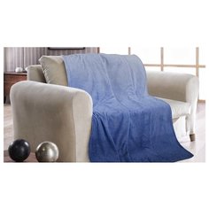 Покрывало Guten Morgen Коралфлис жаккард градиент, 150 х 200 см полночь