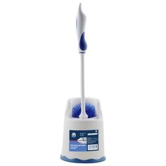 Ершик туалетный Elephant 496434 белый/синий