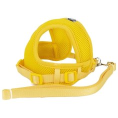 Шлейка с поводком Удачная покупка P0029 желтый