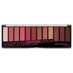 Rimmel Палетка теней Magnif`eyes Crimson тон 007