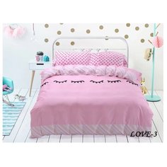 Постельное белье 2-спальное Jardin Love-3_3820 сатин