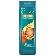Clear шампунь Scalpfoods Detox Увлажняющий против перхоти 400 мл