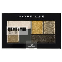 Maybelline Палетка теней для век The city mini 420 urban jungle