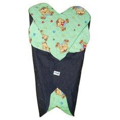 Конверт-одеяло Ramili Baby Denim Style green