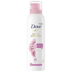 Мусс для душа DOVE с Маслом Розы, 200 мл