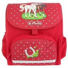 Herlitz Ранец Mini Softbag Horses, красный