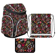 Mag Taller Ранец Boxi Flowers с наполнением, разноцветный