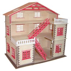 Чудо-Дерево Кукольный домик PH023, коричневый/розовый