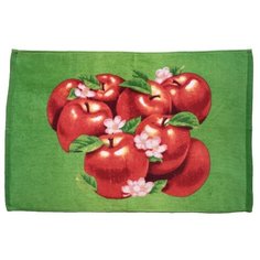 La Pastel Полотенце Яблоки кухонное 40х60 см зеленый
