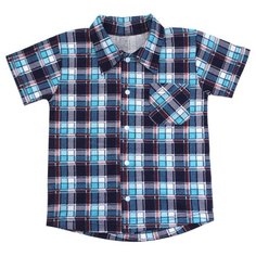 Рубашка TREND размер 92-52(26), голубой/синий