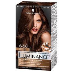 Schwarzkopf Luminance Глубокие каштановые Стойкая краска для волос, 6.68 пламенный каштановый