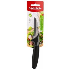 Attribute Нож для овощей Chef 8 см черный