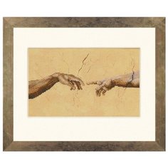 Lanarte Набор для вышивания Руки. Микеланджело 26 x 16 см (0007975-PN)