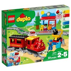 Электромеханический конструктор LEGO Duplo 10874 Поезд на паровой тяге
