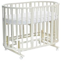 Кроватка everflo Allure (ES-008), поперечный маятник ivory