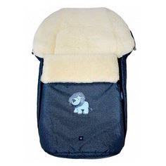 Конверт-мешок Womar S77 Exlusive Lion melange fabric в коляску 95 см гранатовый