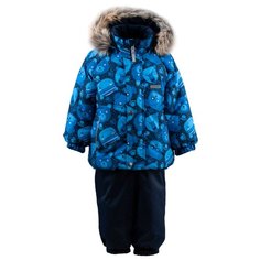 Комплект с полукомбинезоном KERRY размер 86, 6350 синий