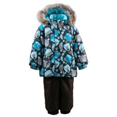 Комплект с полукомбинезоном KERRY размер 86, 6300 бирюзовый