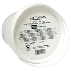 Kora Крем-маска для укрепления и роста волос, 1000 мл КОРА
