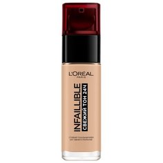 LOreal Paris Тональный крем Infaillible свежий тон 24 ч, 30 мл, оттенок: 145 Бежево-розовый