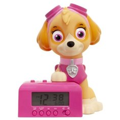 Часы настольные BulbBotz PAW patrol Skye розовый