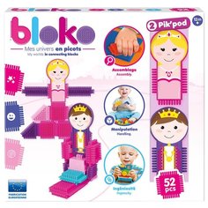 Игольчатый конструктор Bloko PikPod 503538 Принц и принцесса