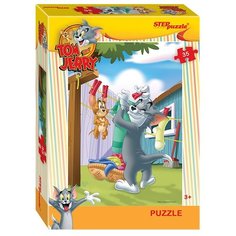 Пазл Step puzzle Уорнер Браз Том и Джерри (91159), 35 дет.