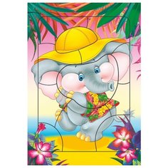 Рамка-вкладыш Дрофа-Медиа Слонёнок (2461), 11 дет.