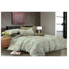 Постельное белье 2-спальное Toontex 32274 сатин зеленый