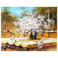 Molly Картина по номерам "Букет полевых ромашек" 40х50 см (GX4588)