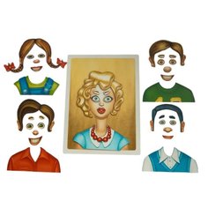 Mr.Bigzy Мозаика Веселые шаржи, 82 деталей (03BZ0003)