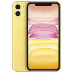 Смартфон Apple iPhone 11 128GB желтый (MWM42RU/A)